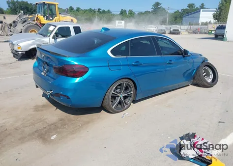2018 BMW 430I Gran Coupe z USA, uszkodzony, nr VIN WBA4J1C56JBA29858